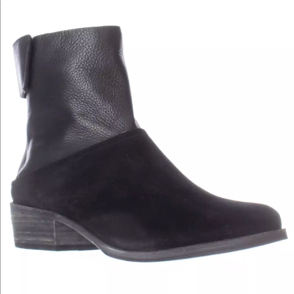 A7eije Steiner Casual Ankle Boots, Black Size 8